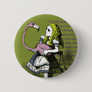 Alice in Wonderland 6 Cm Round Badge