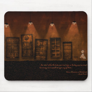 Alice in Wonderland - A Tiny Golden Key Mouse Pad
