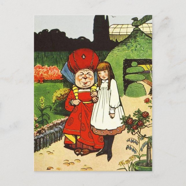 Alice in Wonderland: Alice and the Duchess Postcard (Front)