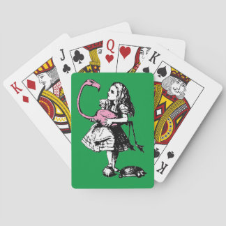 Alice in Wonderland - Alice Playing Croquet Cards