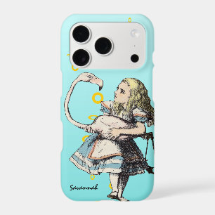 Alice In Wonderland and A Flamingo