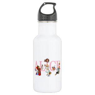 Alice in Wonderland and Friends 532 Ml Water Bottle