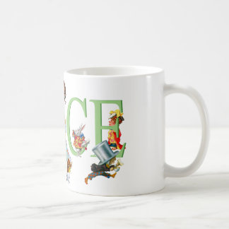 Alice in Wonderland and Friends Coffee Mug