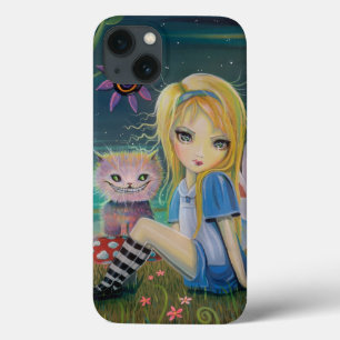 Alice in Wonderland Big Eye Fantasy Fairytale Art iPhone 13 Case