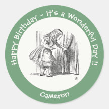 Alice in Wonderland Birthday or Other Party Event