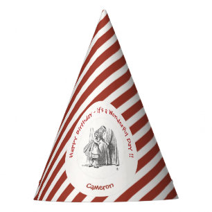 Alice in Wonderland Birthday or Other Party Event Hat