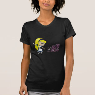 alice in wonderland black T-Shirt