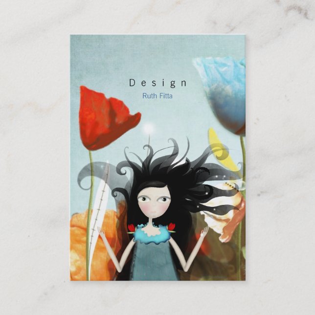 Alice in Wonderland Business Cards (Front)