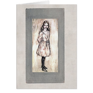 Alice In Wonderland Card