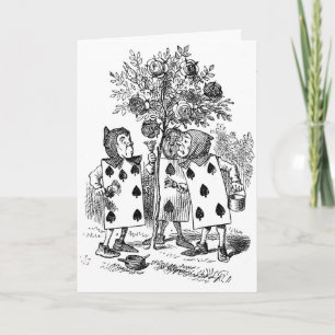 Alice in Wonderland Card