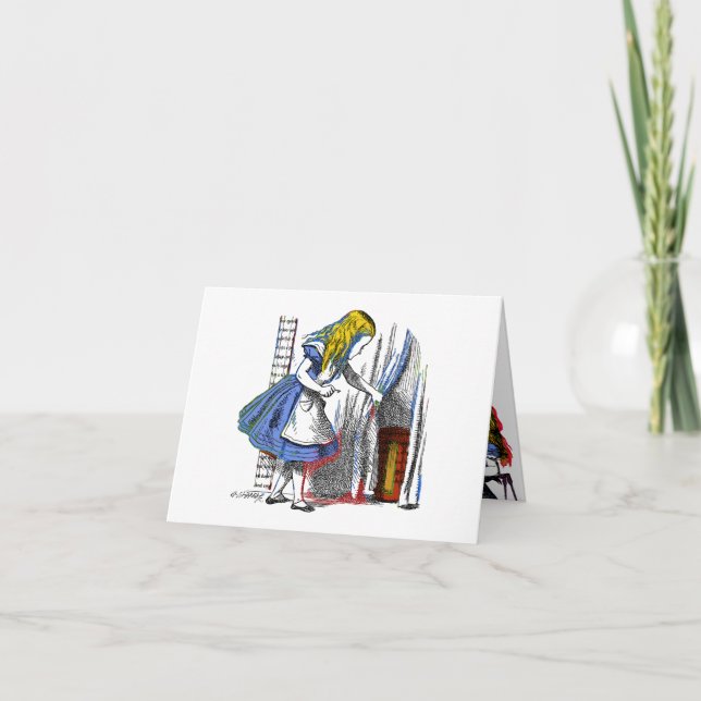 Alice in Wonderland Card (Front)