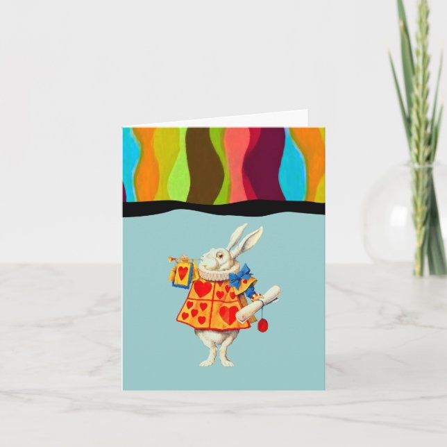 Alice in Wonderland ~ Card / RSVP (Front)
