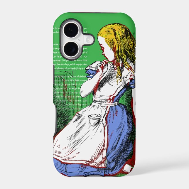 Alice in Wonderland Case-Mate iPhone Case (Back)