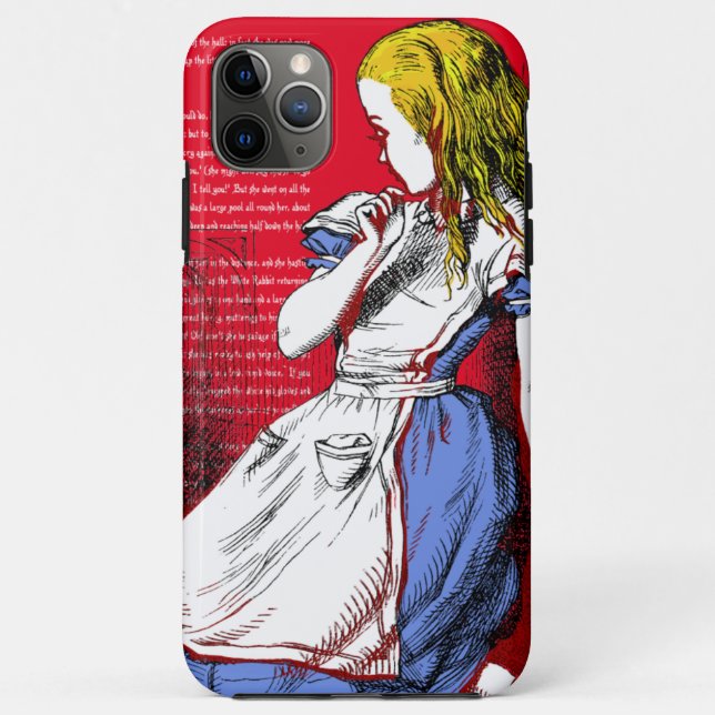 Alice in Wonderland Case-Mate iPhone Case (Back)