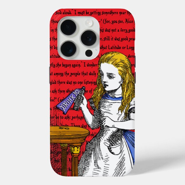 Alice in Wonderland Case-Mate iPhone Case (Back)