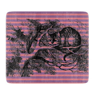 Alice in Wonderland Cat Alice in Wonderland Cat Cutting Board