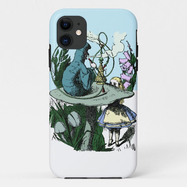 Alice in Wonderland Catepillar Hookah iphone 5 Case-Mate iPhone Case (Back)