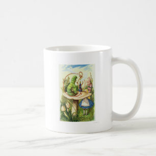 Alice in Wonderland Caterpillar on Mushroom Mug