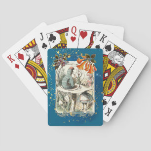 Alice in Wonderland & Caterpillar Vintage Style  Playing Cards
