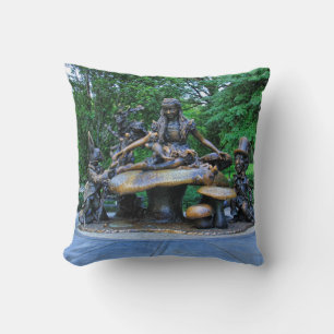 Alice in Wonderland - Central Park NYC #2 Cushion