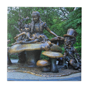 Alice in Wonderland - Central Park NYC Ceramic Tile