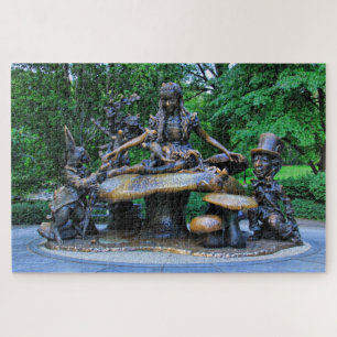 Alice in Wonderland - Central Park NYC Jigsaw Puzzle
