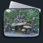 Alice in Wonderland - Central Park NYC Laptop Sleeve<br><div class="desc">The famed Alice in Wonderland sculpture in New York City's Central Park surrounded by lush green foliage.</div>