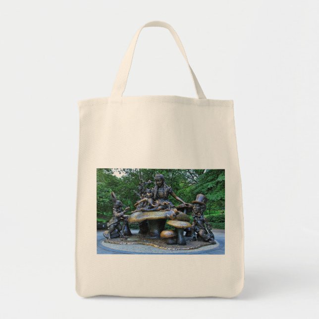Alice in Wonderland - Central Park NYC Tote Bag (Front)