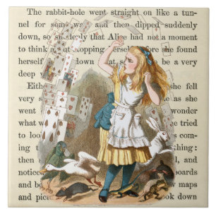 Alice In Wonderland  Ceramic Tile
