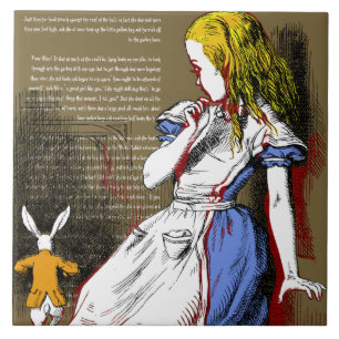 Alice in Wonderland Ceramic Tile