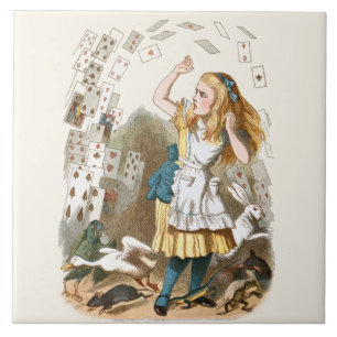 Alice In Wonderland Ceramic Tile