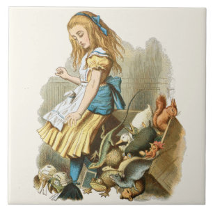 Alice In Wonderland Ceramic Tile