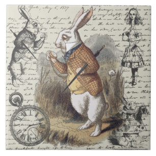 Alice In Wonderland Ceramic Tile