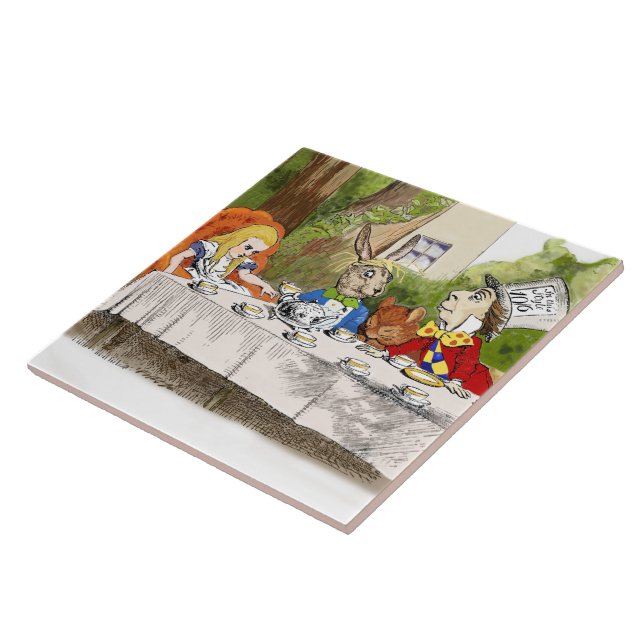 Alice in Wonderland Ceramic Tile (Side)
