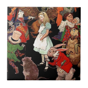 Alice in Wonderland Ceramic Tile