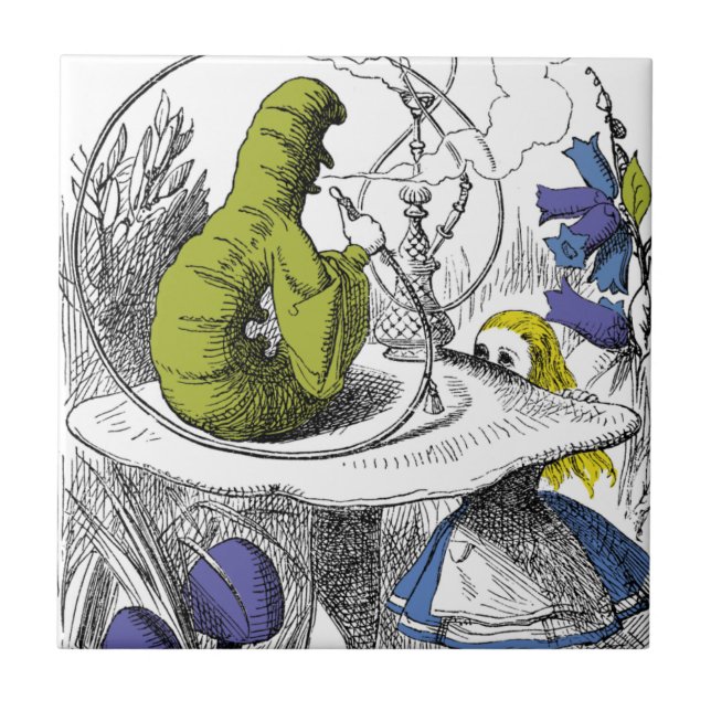 Alice in Wonderland Ceramic Tile (Front)