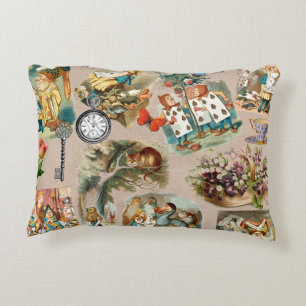 Alice in Wonderland Cheshire Cat Characters Decorative Cushion