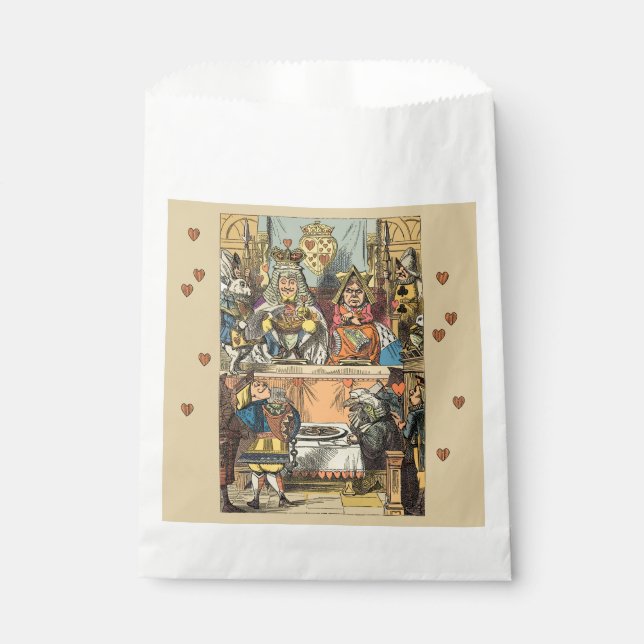 Alice in Wonderland Cheshire Cat Characters Favour Bag (Front)