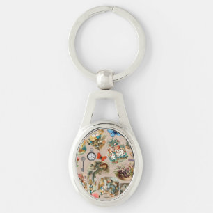 Alice in Wonderland Cheshire Cat Characters Key Ring