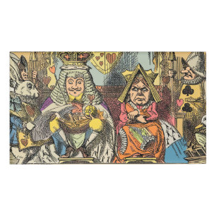 Alice in Wonderland Cheshire Cat Characters Name Tag