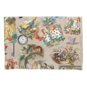 Alice in Wonderland Cheshire Cat Characters Pillowcase