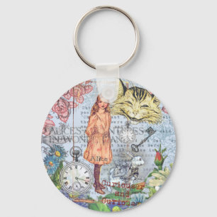Alice in Wonderland Cheshire Cat Key Ring