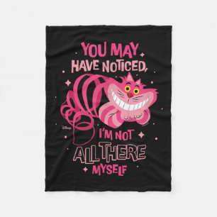Alice In Wonderland - Cheshire Cat Not All There M Fleece Blanket