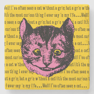 Alice in Wonderland Cheshire Cat Stone Coaster