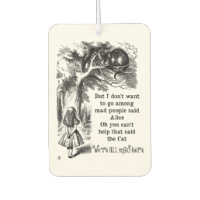 Alice in Wonderland; Cheshire Cat with Alice