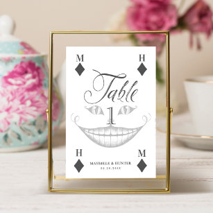 Alice in Wonderland Cheshire Smile Playing Card