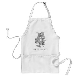 Alice in Wonderland "Chop Her Head Off!" Standard Apron