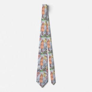 Alice in Wonderland Classic Cheshire Rabbit Alice Tie