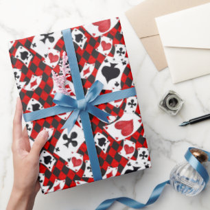 Alice in Wonderland Collage Christmas Gift Wrappin Wrapping Paper