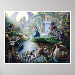 Alice In Wonderland : Controlled Chaos Poster